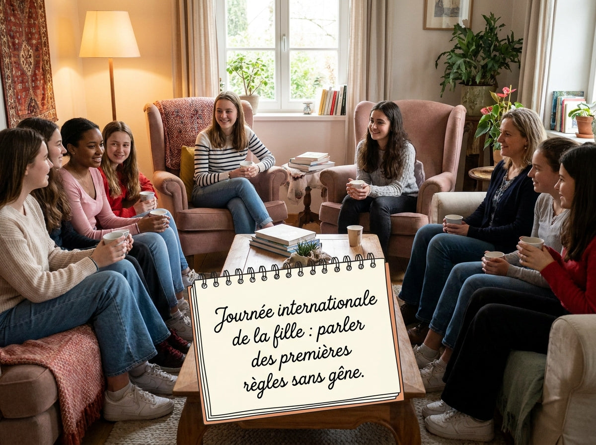 Journée internationale de la fille : parler des premières règles sans gêne