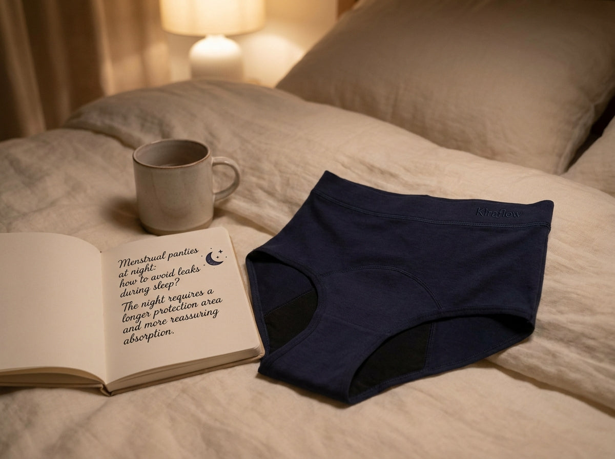 Culotte menstruelle la nuit : comment éviter les fuites pendant le sommeil ?