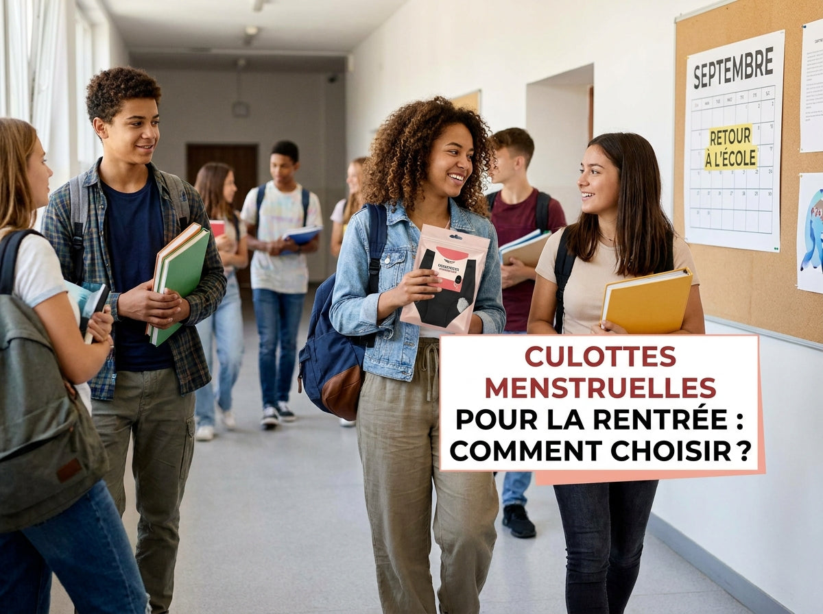 Culotte menstruelle de rentrée : comment choisir une protection confortable dès septembre ?